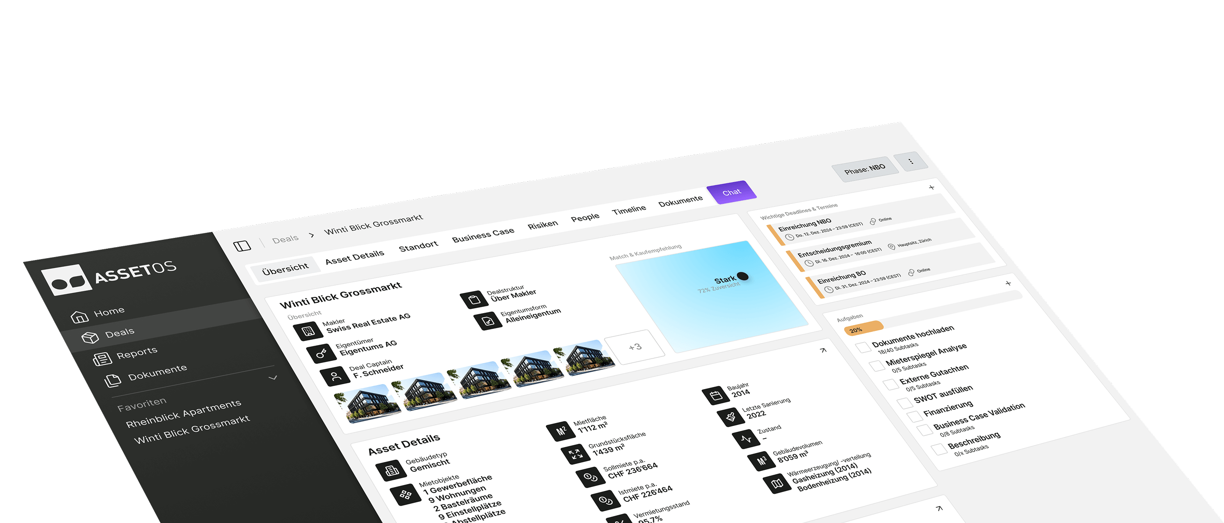 AssetOS Dashboard