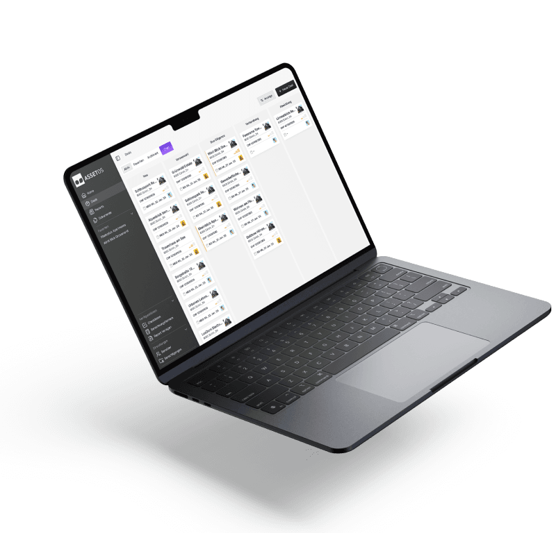 AssetOS Demo on Laptop